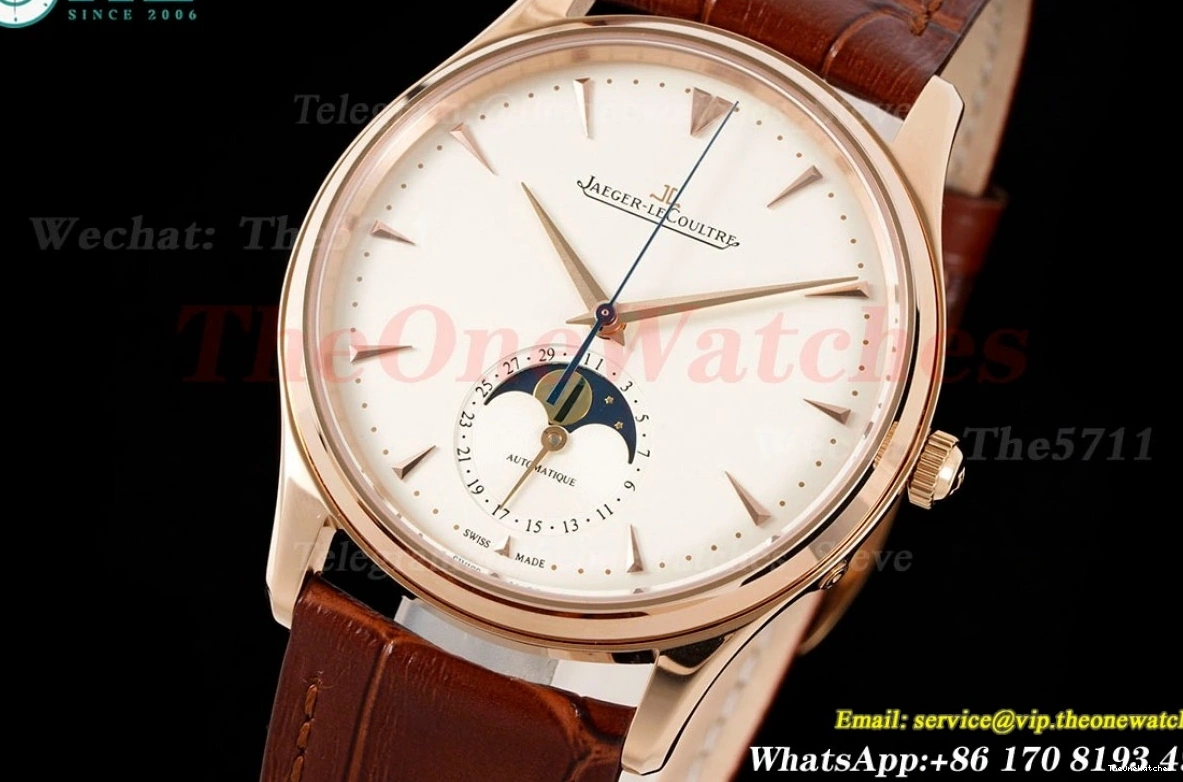 Ultra Master Moonphase White LE RG AZF A925 Stk Thin 0122